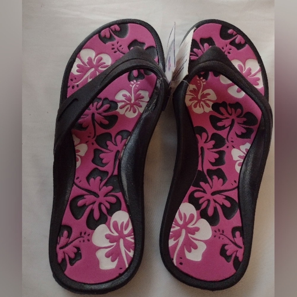 Sun and sky woman's EVA flip flop